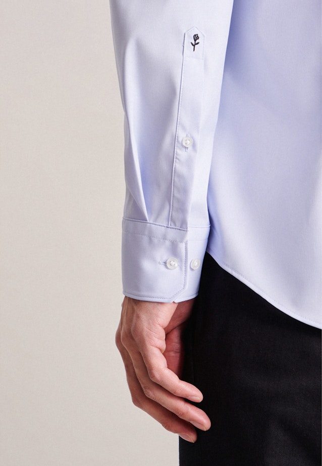 Slim Performance-Hemd Uni in Hellblau |  Seidensticker Onlineshop