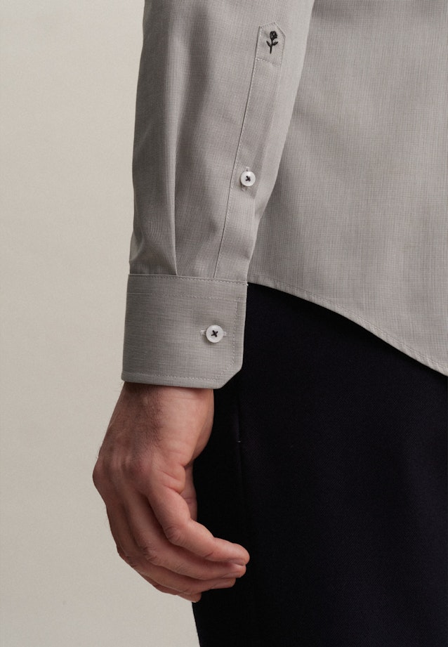 X-Slim Chemise d'affaires Uni in Vert |  Seidensticker Onlineshop