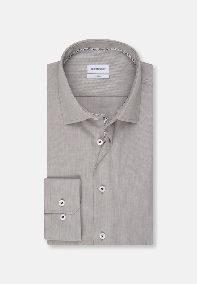 X-Slim Chemise d'affaires Uni in Vert |  Seidensticker Onlineshop