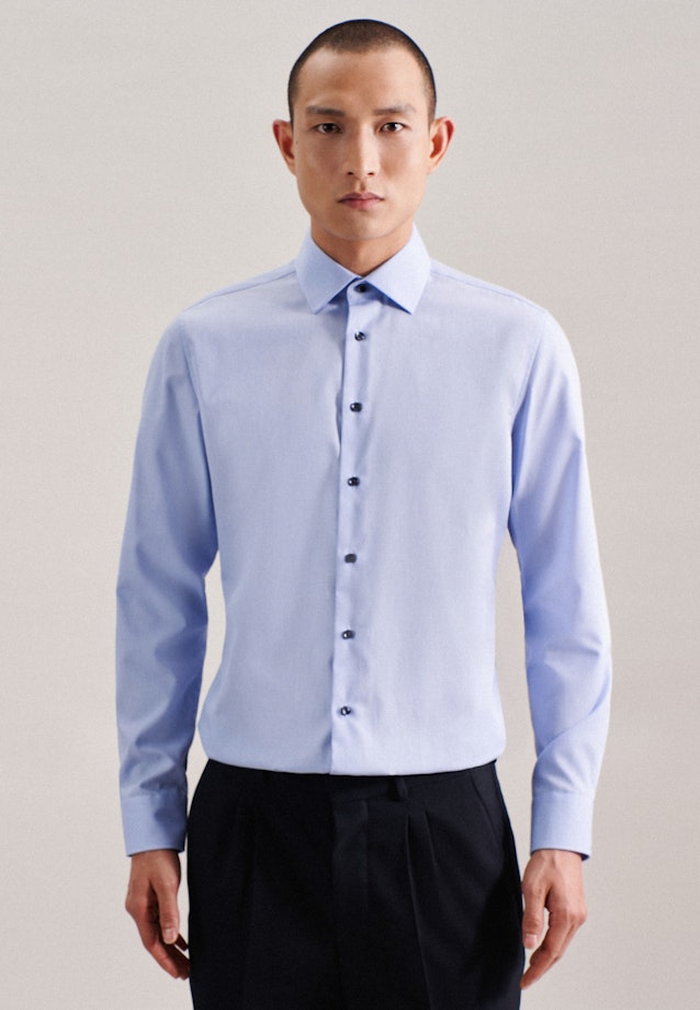 X-Slim Business Hemd Uni in Hellblau |  Seidensticker Onlineshop