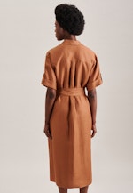 Collar Dress in Brown |  Seidensticker Onlineshop