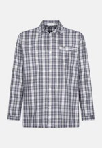 Regular Pyjama Druck in Grau |  Seidensticker Onlineshop