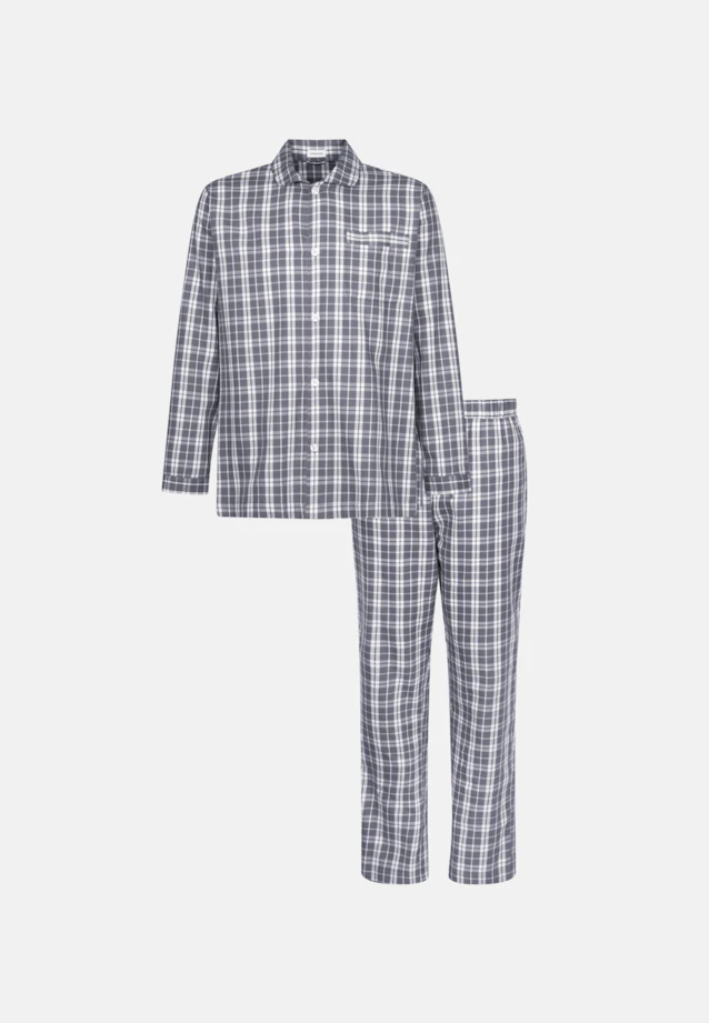 Regular Pyjama Druck in Grau |  Seidensticker Onlineshop