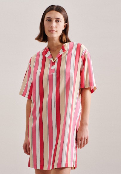 Regular Nachthemd Druck in Rot |  Seidensticker Onlineshop