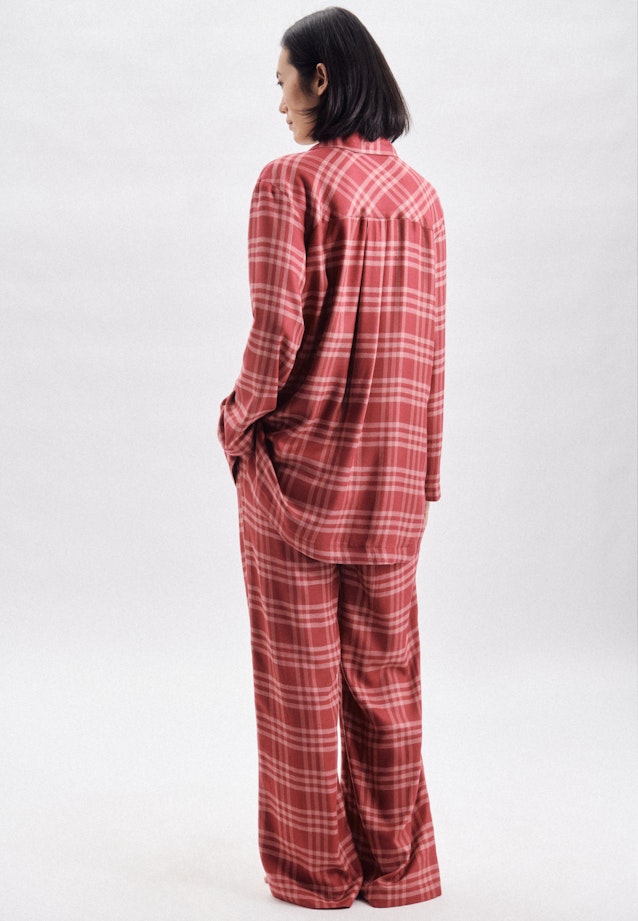 Pyjama aus 100% Viskose in Rot |  Seidensticker Onlineshop