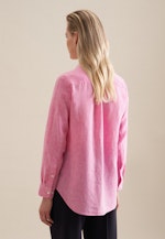Regular Hemdbluse Garnfärber in Rosa/Pink |  Seidensticker Onlineshop