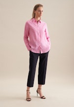 Regular Hemdbluse Garnfärber in Rosa/Pink |  Seidensticker Onlineshop