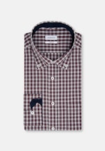 Comfort Business shirt Check in Red |  Seidensticker Onlineshop