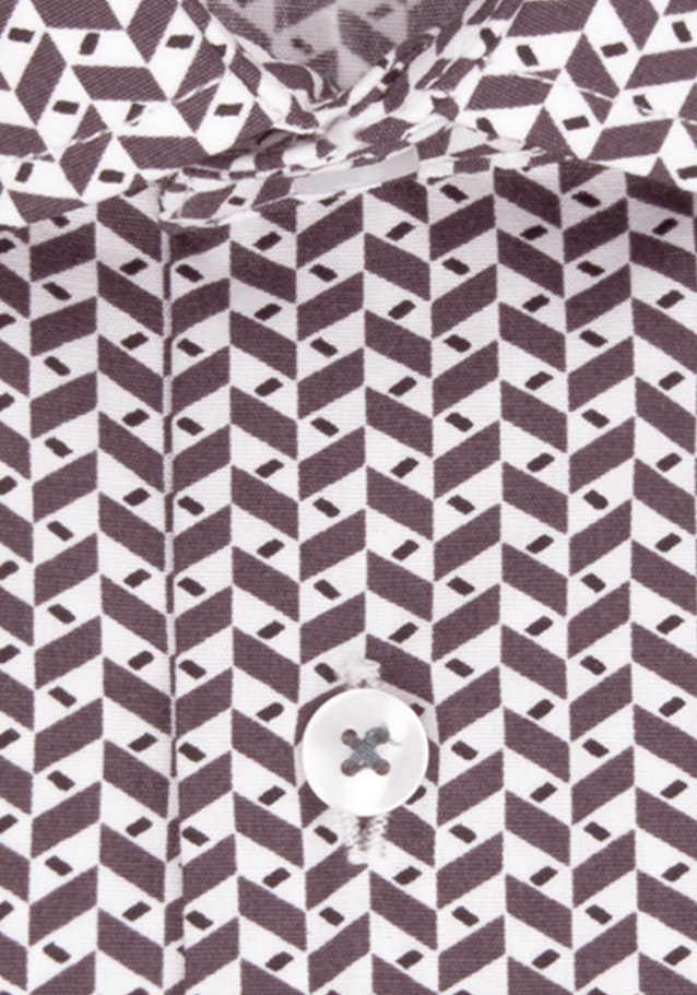 Business Shirt in Comfort with Kent-Collar in Grey |  Seidensticker Onlineshop
