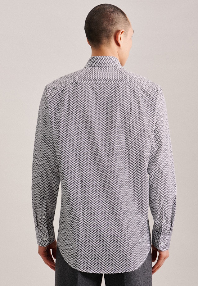 Comfort Chemise d'affaires rayures in Gris |  Seidensticker Onlineshop