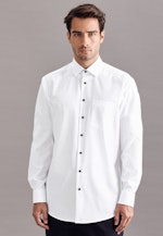 Comfort Business Hemd Uni in Weiß |  Seidensticker Onlineshop