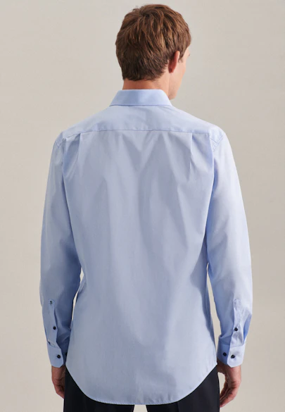 Comfort Business Hemd Uni in Hellblau |  Seidensticker Onlineshop