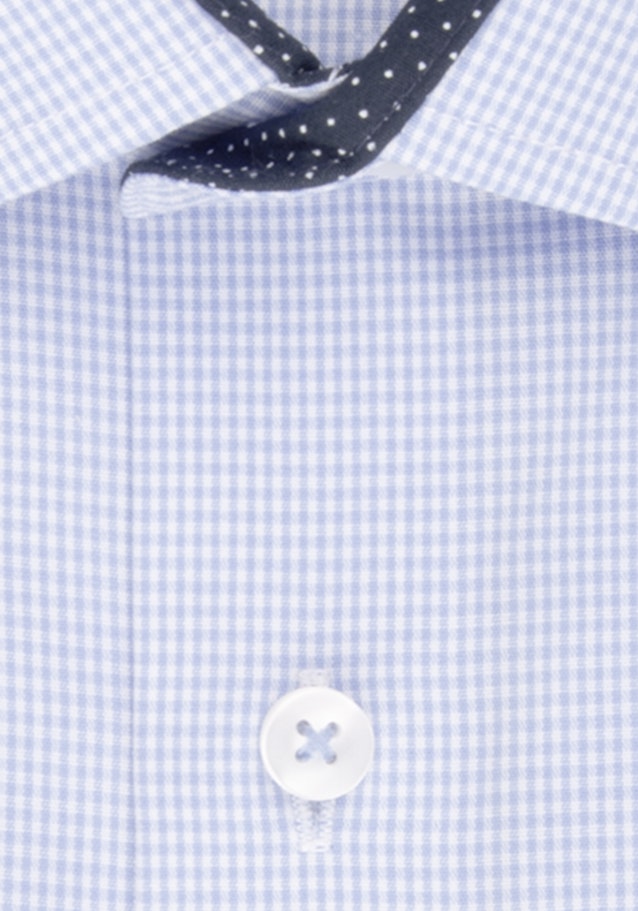 Bügelfreies Popeline Business Hemd in Comfort mit Kentkragen in Hellblau |  Seidensticker Onlineshop