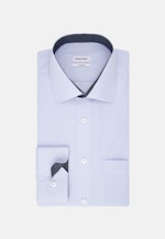 Non-iron Poplin Business Shirt in Comfort with Kent-Collar in Light Blue |  Seidensticker Onlineshop