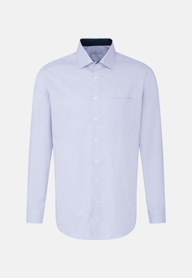 Comfort Chemise d'affaires Uni in Bleu Clair |  Seidensticker Onlineshop