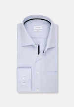 Comfort Chemise d'affaires Uni in Bleu Clair |  Seidensticker Onlineshop