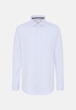 Non-iron Structure Business Shirt in Comfort with Kent-Collar in Light Blue |  Seidensticker Onlineshop