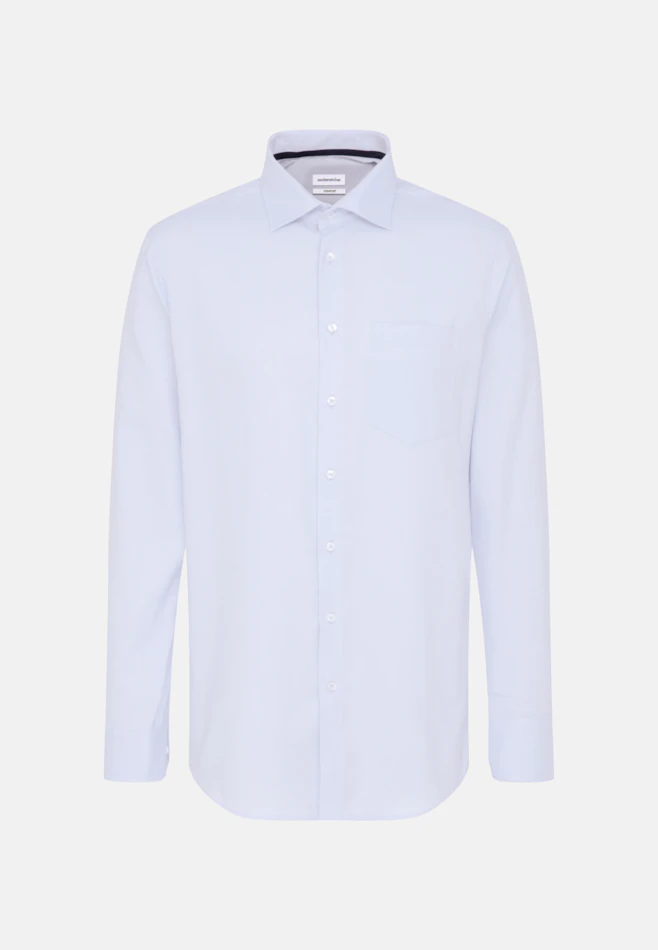 Comfort Business shirt Uni in Light Blue | Seidensticker online shop