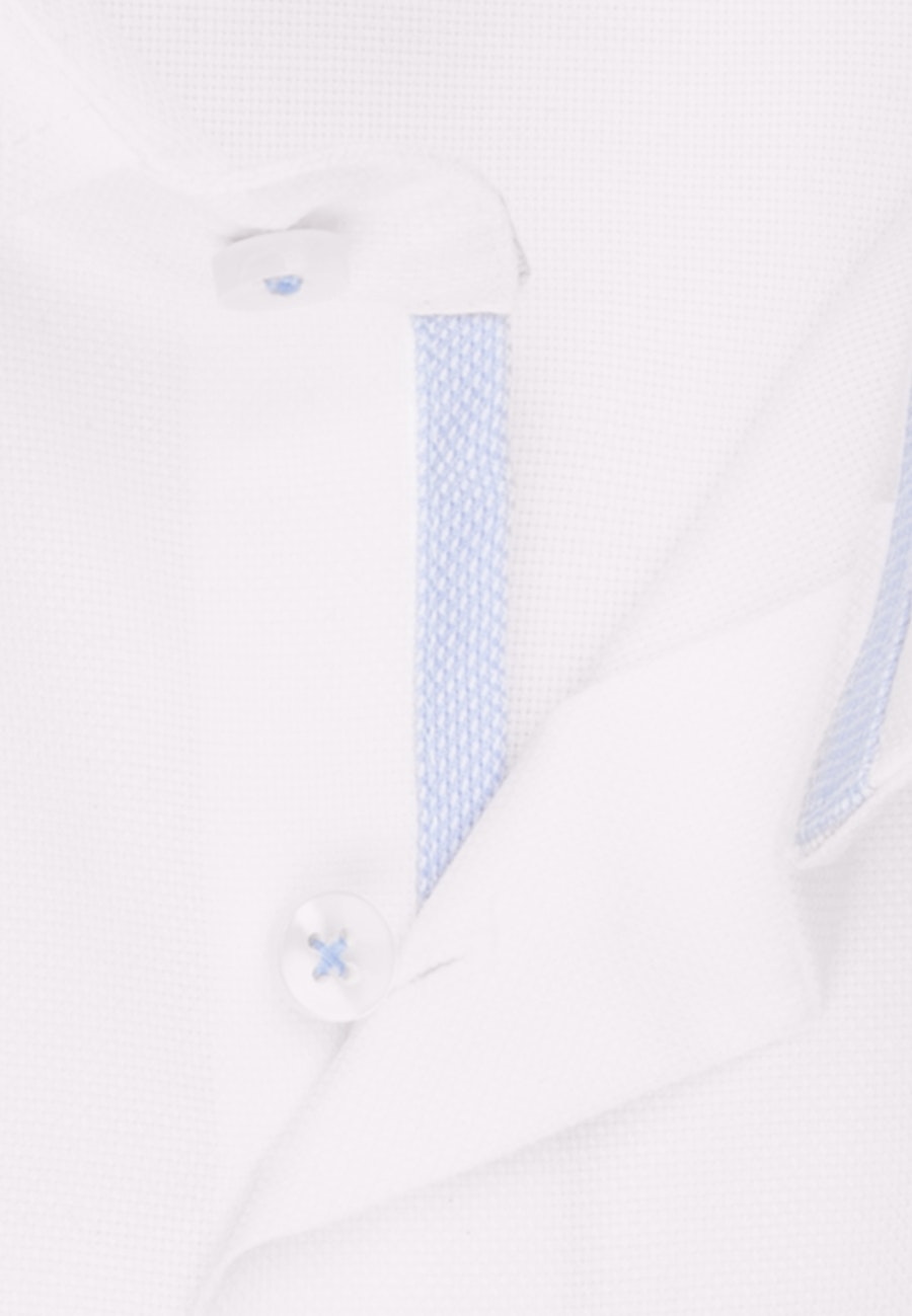 Bügelfreies Struktur Business Hemd in Comfort mit Kentkragen in Weiß |  Seidensticker Onlineshop