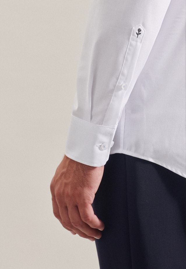 Comfort Business shirt Uni in White |  Seidensticker Onlineshop