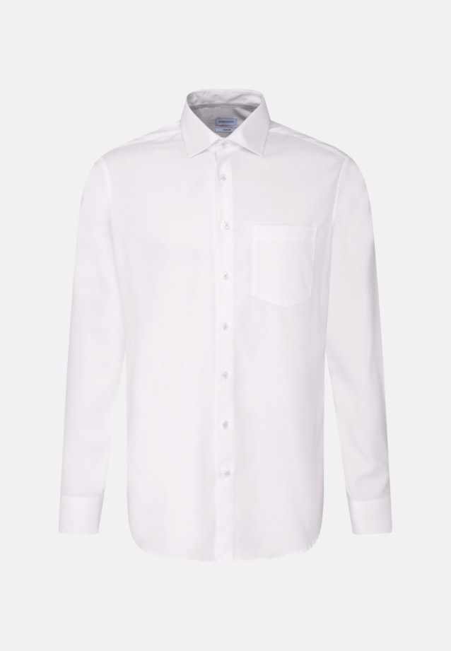 Comfort Business shirt Uni in White |  Seidensticker Onlineshop