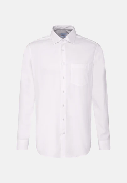 Comfort Chemise d'affaires Uni in Blanc |  Seidensticker Onlineshop