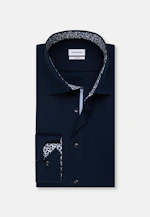Comfort Business Hemd Uni in Dunkelblau |  Seidensticker Onlineshop