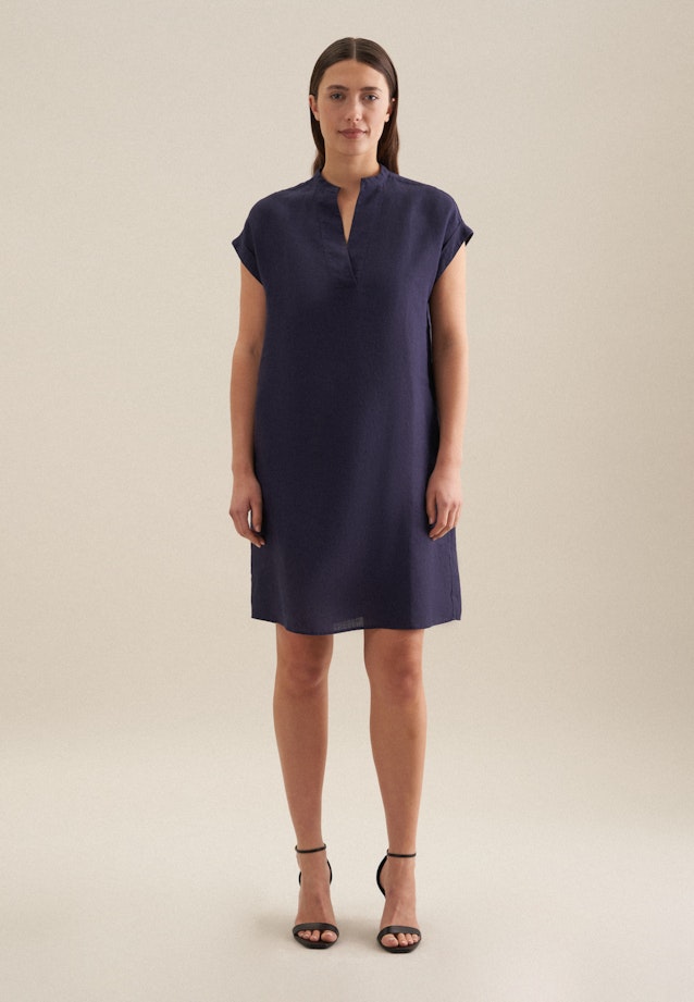 Kleid Garnfärber in Dunkelblau |  Seidensticker Onlineshop