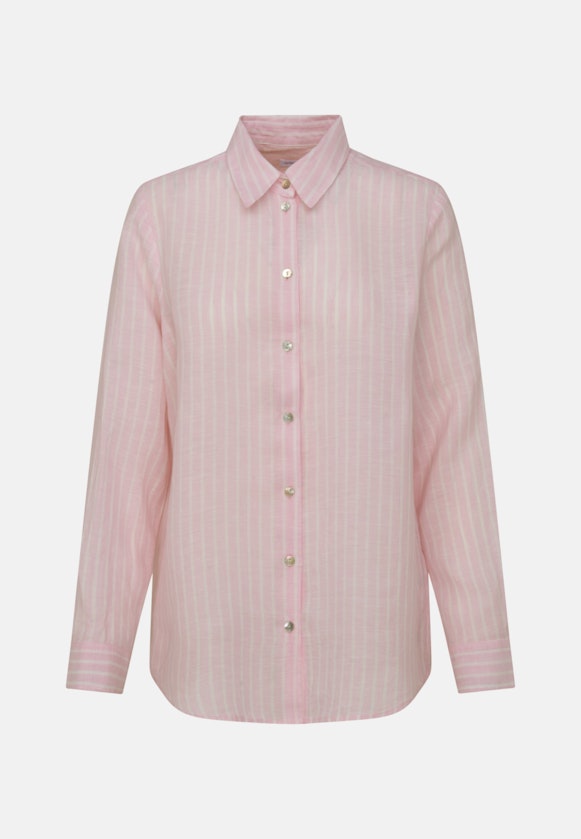 lange Arm Linnen Shirtblouse in Roze/Pink |  Seidensticker Onlineshop