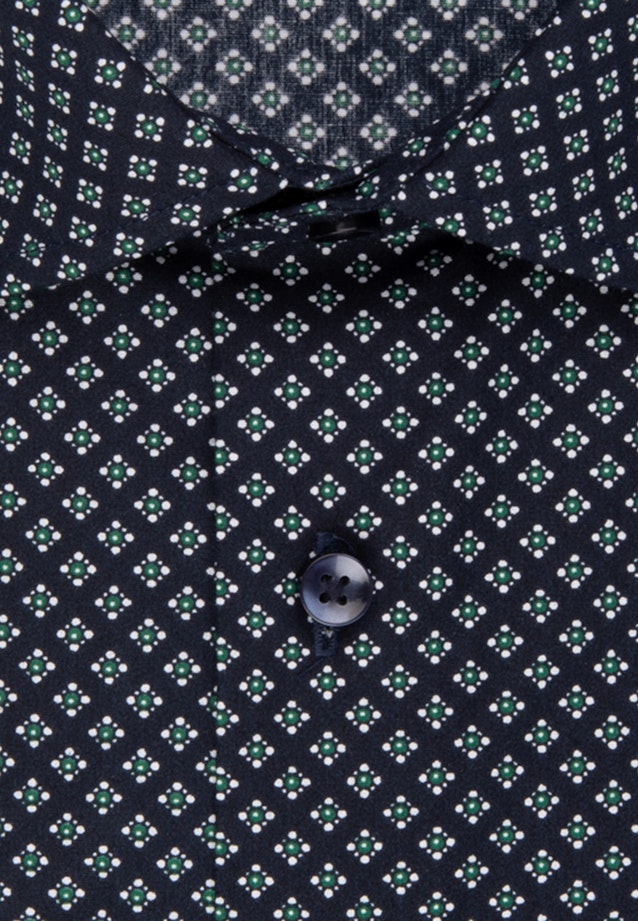 Business Shirt in X-Slim with Kent-Collar in Dark Blue |  Seidensticker Onlineshop