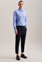 X-Slim Business Hemd Druck in Hellblau |  Seidensticker Onlineshop