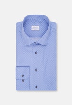 X-Slim Business Hemd Druck in Hellblau |  Seidensticker Onlineshop