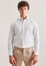 X-Slim Business shirt Print in Green |  Seidensticker Onlineshop