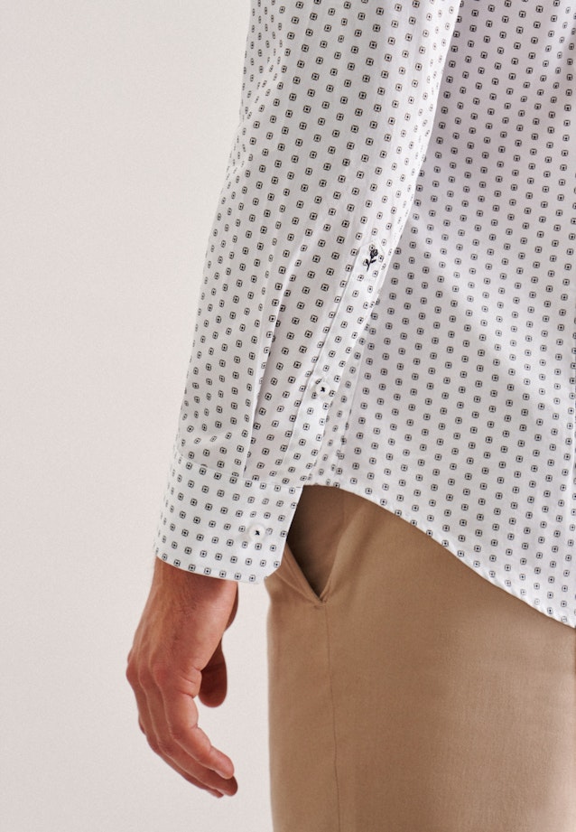 X-Slim Business shirt Print in Green |  Seidensticker Onlineshop