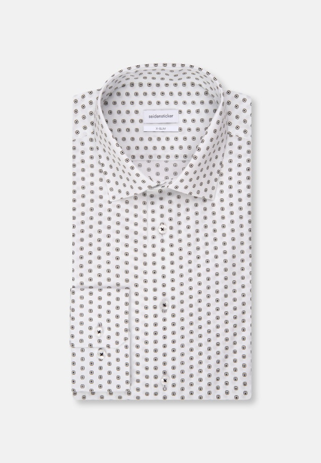 X-Slim Business shirt Print in Green |  Seidensticker Onlineshop