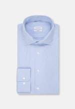 Regular Chemise Performance carreaux in Bleu Clair |  Seidensticker Onlineshop