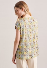 Shirtbluse Druck in Ecru |  Seidensticker Onlineshop