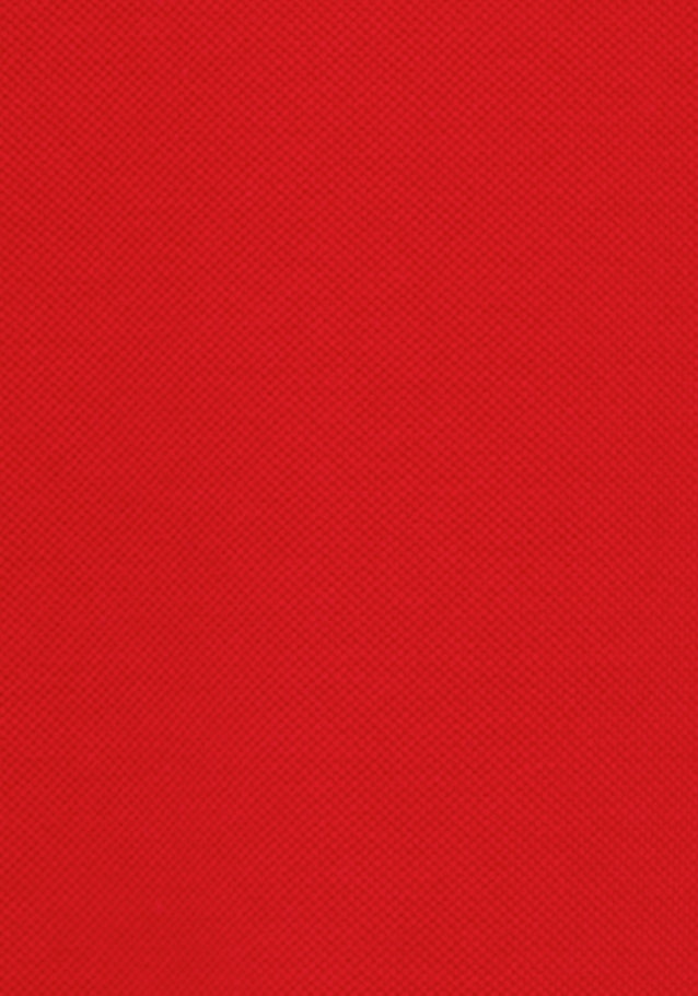Gerader Schnitt (Normal-Fit) Polo-Shirt Uni in Rot | Seidensticker Onlineshop