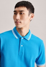 Collar Polo-Shirt in Turquoise |  Seidensticker Onlineshop