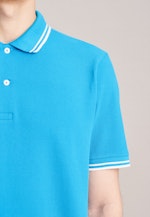 Collar Polo-Shirt in Turquoise |  Seidensticker Onlineshop