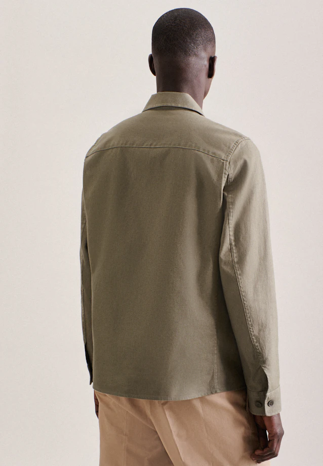 Gerader Schnitt (Normal-Fit) Jacket in Green |  Seidensticker Onlineshop