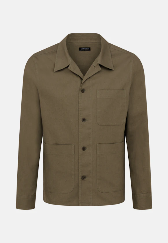 Gerader Schnitt (Normal-Fit) Jacket in Green |  Seidensticker Onlineshop