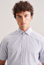 Regular Business shirt Check in Brown |  Seidensticker Onlineshop