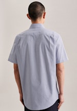 Regular Business Hemd Karo in Dunkelblau |  Seidensticker Onlineshop