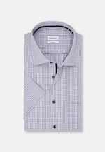 Regular Business Hemd Karo in Dunkelblau |  Seidensticker Onlineshop