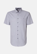 Regular Business Hemd Karo in Dunkelblau |  Seidensticker Onlineshop