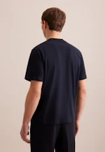 T-shirt Uni in Dark Blue |  Seidensticker Onlineshop