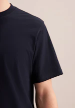 T-Shirt Uni in Dunkelblau |  Seidensticker Onlineshop