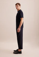 T-shirt Uni in Dark Blue |  Seidensticker Onlineshop