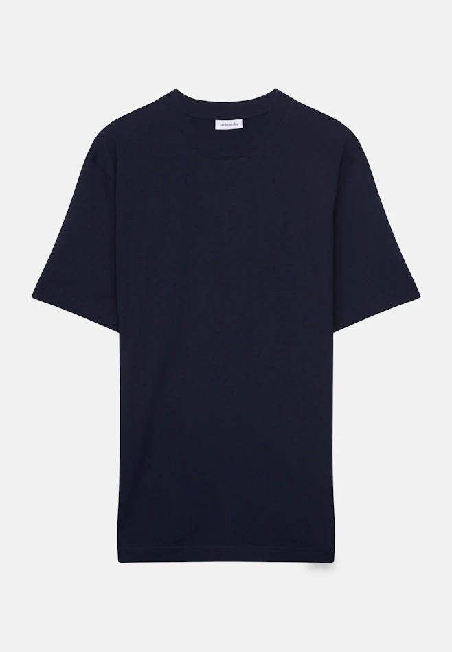 T-Shirt Uni in Dunkelblau | Seidensticker Onlineshop